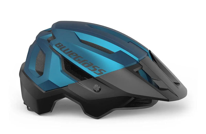 Load image into Gallery viewer, Bluegrass Rouge MTB Cycling Helmet (Blue Metallic,Off-White/Matt)