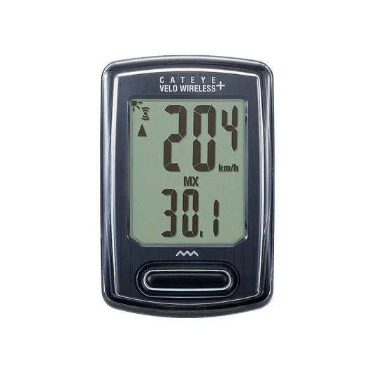 Cateye Velo Wireless+ Cyclocomputer (Black)