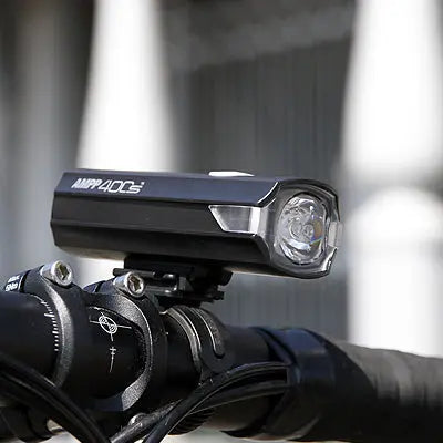Load image into Gallery viewer, Bicycle Front Light - AMPP400S - MADOVERBIKING -  CATEYE