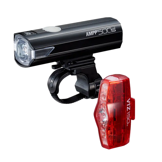 Cycling Lampset Combo - AMPP500S / ViZ150 - MADOVERBIKING -  CATEYE