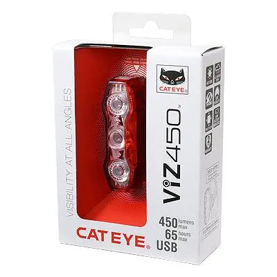 Load image into Gallery viewer, Cateye Rear Light Viz450 Lumen (Tl-LD820)
