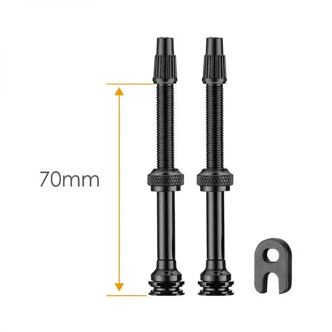 Load image into Gallery viewer, Ciclovation Light-Weight Tubeless Valve Stem - Black