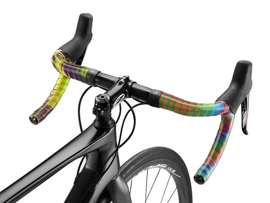 Ciclovation Premium PU with Organic Gel Bar Tape - Halo Touch (Rainbow)