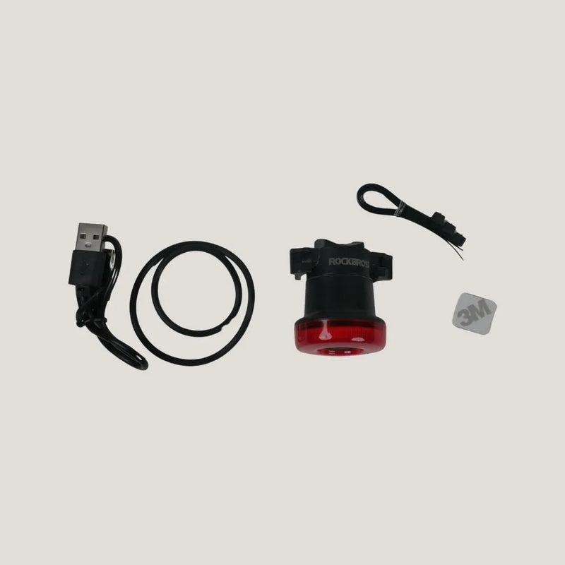 Load image into Gallery viewer, Bicycle Taillight | 50 Lumens, IPX6 Waterproof, 50hr Battery & Brake Sensing Function ROCKBROS MADOVERBIKING