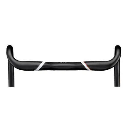 Controltech CLS FL4 Round Riser Drop Handlebar (Black)