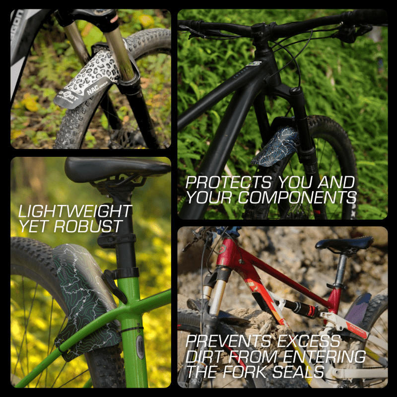 Load image into Gallery viewer, NAC D-Fender Enduro Fender Pack for MTBs - MADOVERBIKING