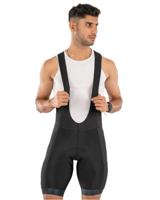 Mens Cycling | Endurance Bib Shorts | Explore | Ebony - MADOVERBIKING -  Apace