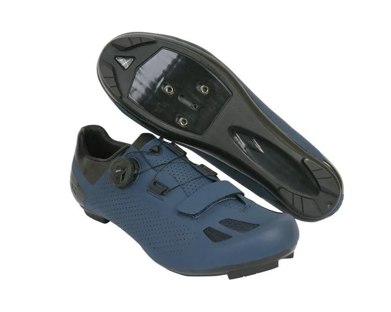 Load image into Gallery viewer, FLR F-11 Road Cycling Shoes (Navy Blue)