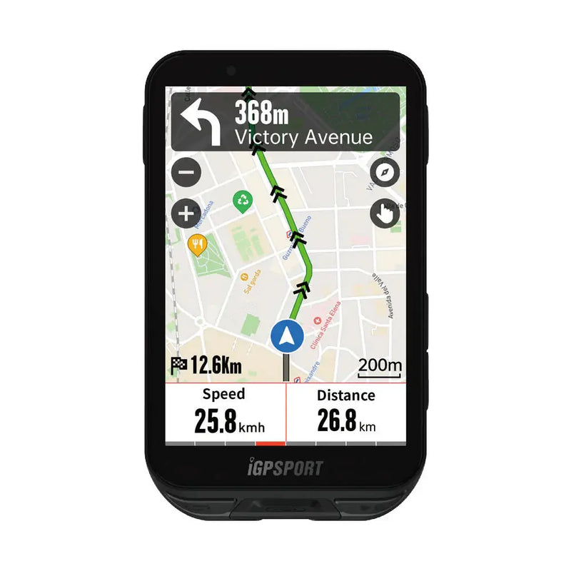 Load image into Gallery viewer, GPS Bike Computer - IG800S | 3.5" Touch Screen, 50H Battery, Training, Wi-Fi & Navigation Support