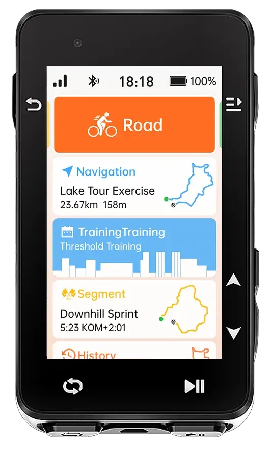 Load image into Gallery viewer, GPS Bike Computer - IGS630S | 2.8" Color Display, 16GB Storage, 45H Battery & Navigation