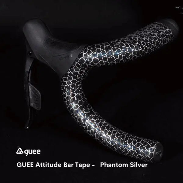 Load image into Gallery viewer, Guee Attitude Phantom Silver Road Cycling Bartape
