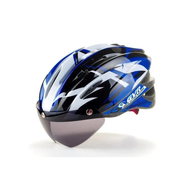 Load image into Gallery viewer, Gvr 203V Jump Road Cycling Helmet (Blue)