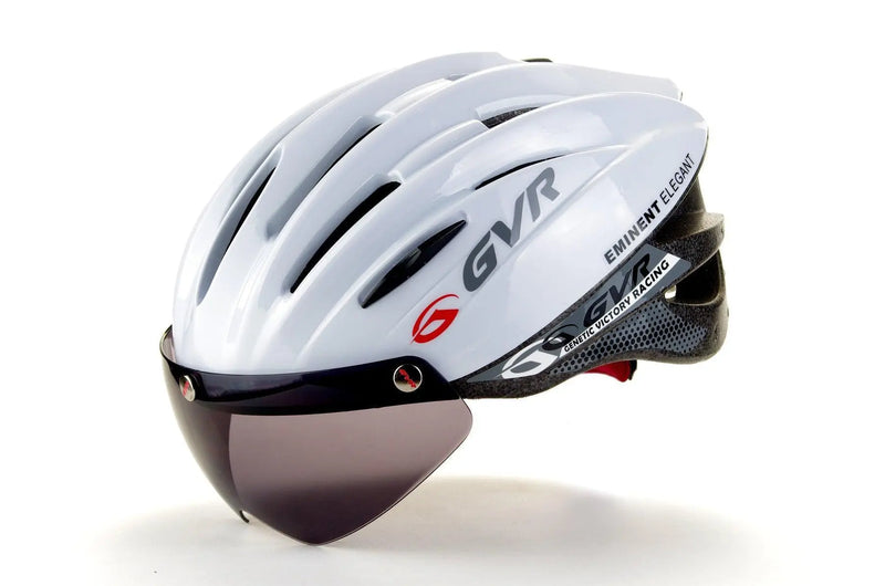 Load image into Gallery viewer, Gvr Solid Adult Road Cycling Helmet (White)