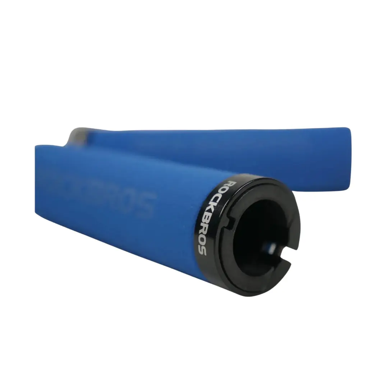 Load image into Gallery viewer, Handlebar Grip for Flat bar (Blue with Black Rings) ROCKBROS MADOVERBIKING