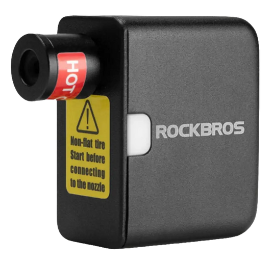 Portable Electric Pump | Type-C Charging, Schrader/Presta Compatible ROCKBROS MADOVERBIKING