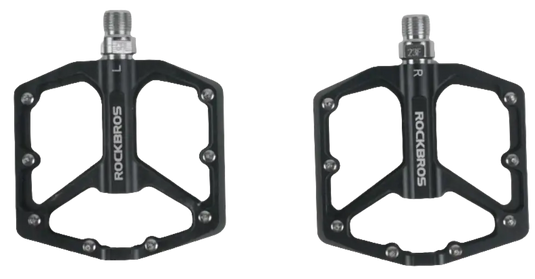 Bicycle Pedals | Flat Pedals - Sealed Bearings, Excellent Grip for Mountain bike/Road bike/BMX ROCKBROS MADOVERBIKING