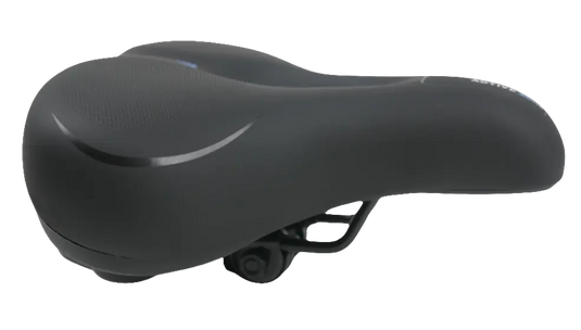 Bicycle Saddle | Recovery Zone Comfort Saddle (Blacl/Blue) ROCKBROS MADOVERBIKING