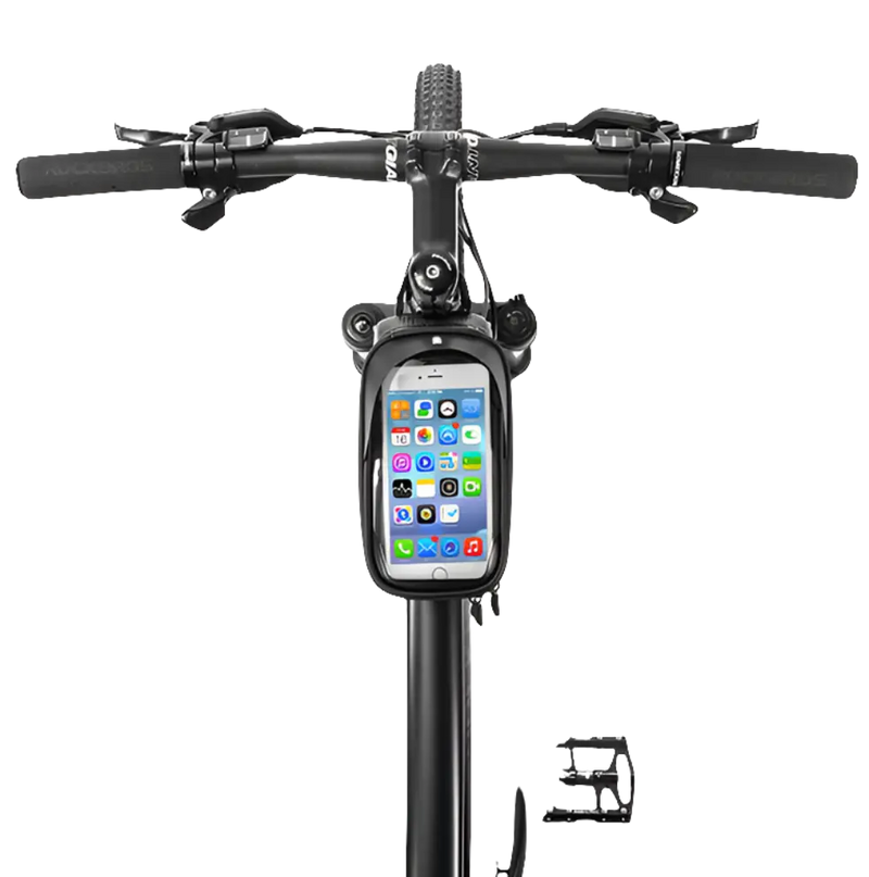 Load image into Gallery viewer, Top Tube Bag | Waterproof & Compatible with Phones upto 6.5" ROCKBROS MADOVERBIKING