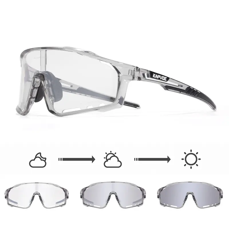 Load image into Gallery viewer, Kapvoe K76 Colour Changing PhotoChromic Sunglasses Kapvoe MADOVERBIKING
