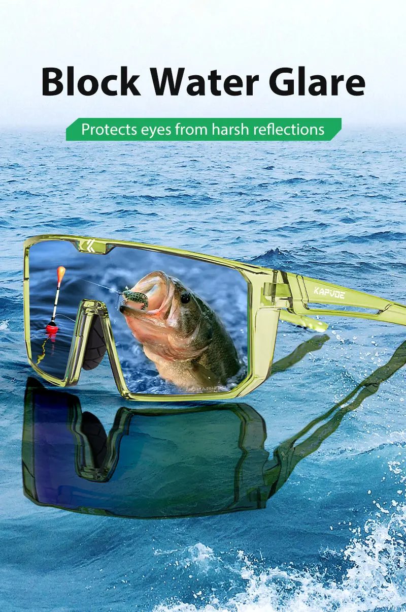 Load image into Gallery viewer, Kapvoe Polarized Fishing Sunglasses Kapvoe MADOVERBIKING