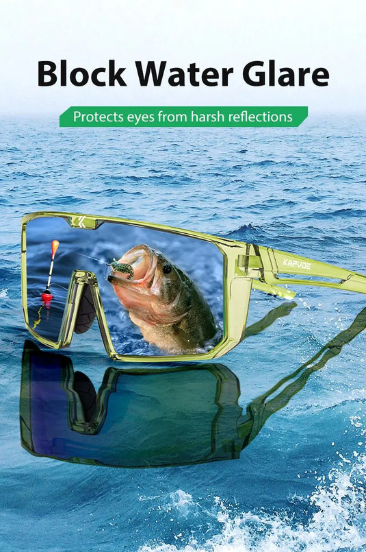 Kapvoe Polarized Fishing Sunglasses Kapvoe MADOVERBIKING