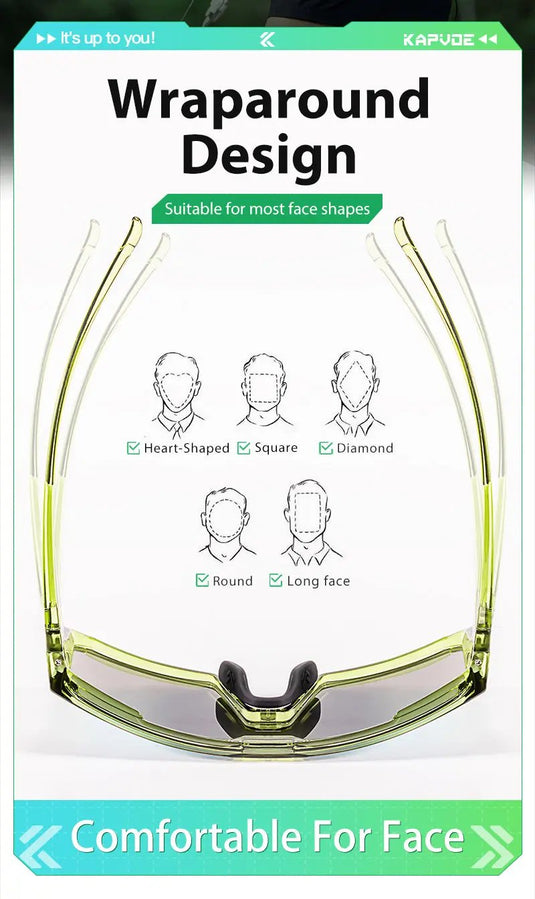 Kapvoe Polarized Fishing Sunglasses Kapvoe MADOVERBIKING