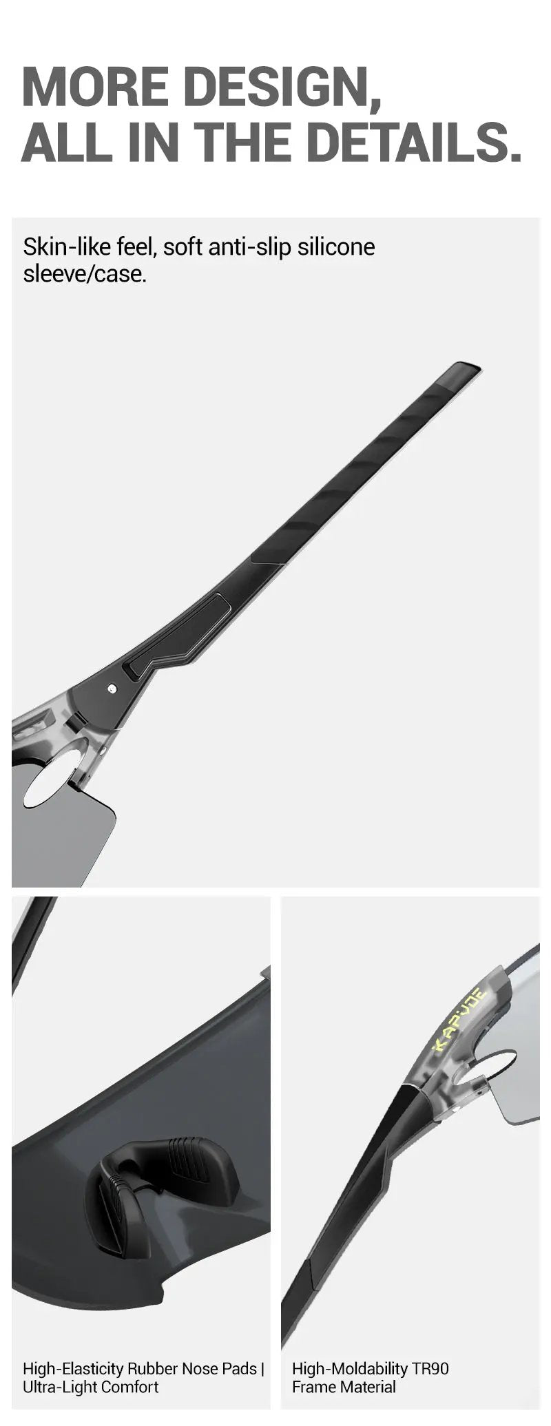 Load image into Gallery viewer, Kapvoe K410 Oversized Frameless Monolithic Sunglasses Kapvoe MADOVERBIKING