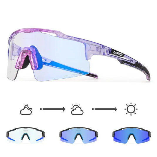Kapvoe K75 Colour Changing PhotoChromic Sunglasses Kapvoe MADOVERBIKING