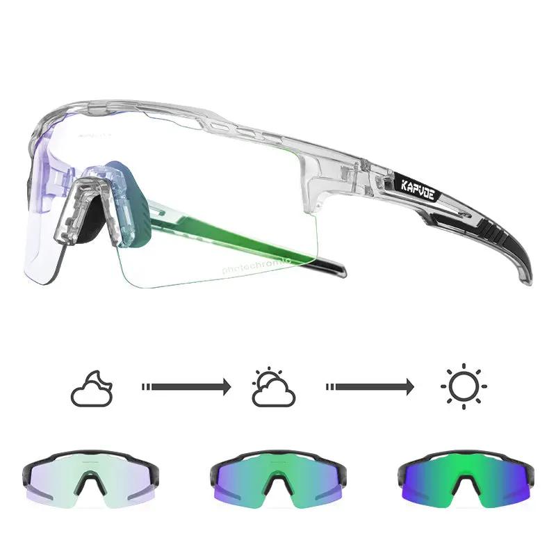Load image into Gallery viewer, Kapvoe K75 Colour Changing PhotoChromic Sunglasses Kapvoe MADOVERBIKING