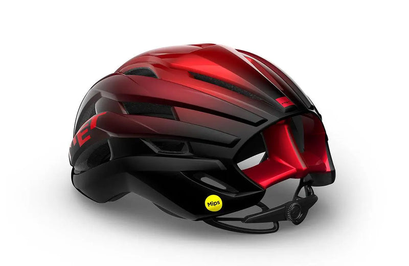 Load image into Gallery viewer, MET Trenta MIPS Road Cycling Helmet (Red Metallic Gloss)