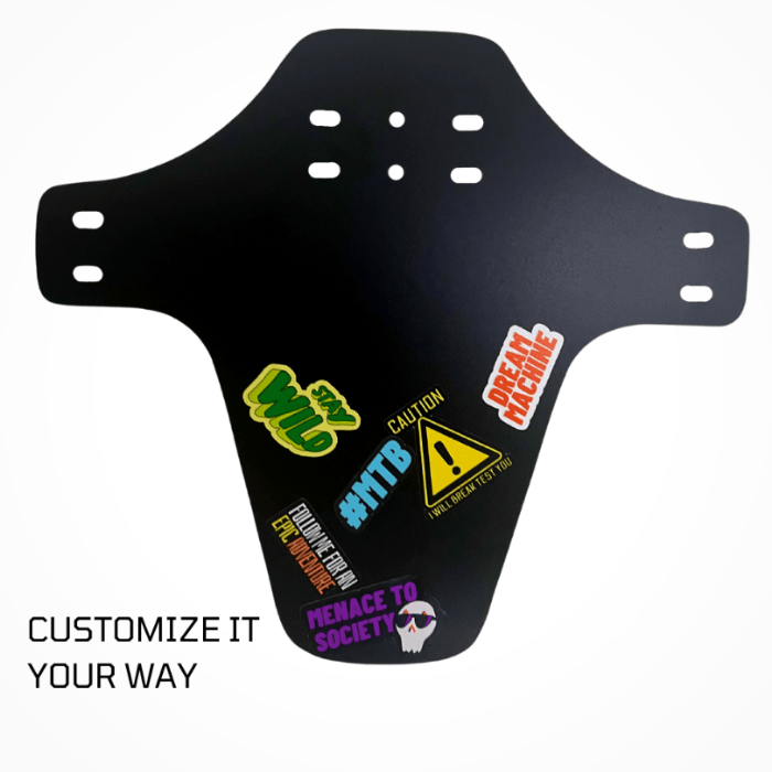 Load image into Gallery viewer, NAC D-Fender Enduro Fender Pack for MTBs - MADOVERBIKING