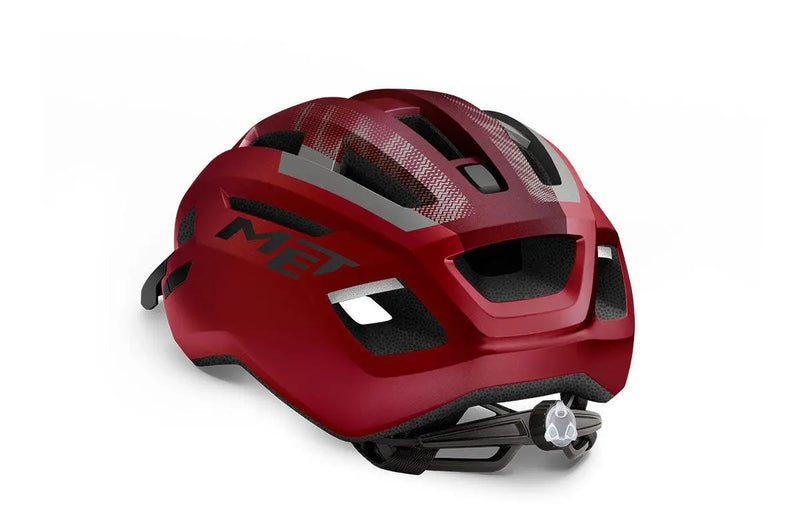 Load image into Gallery viewer, Met Allroad Hybrid Cycling Helmet (Red/Black/Matt)