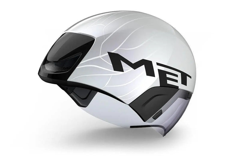 Load image into Gallery viewer, Met Codatronca Aero Cycling Helmet (White/Black/Matt Glossy)