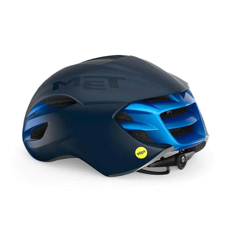 Load image into Gallery viewer, Met Manta Mips Aero Road Cycling Helmet (Blue Metallic/Matt Glossy)