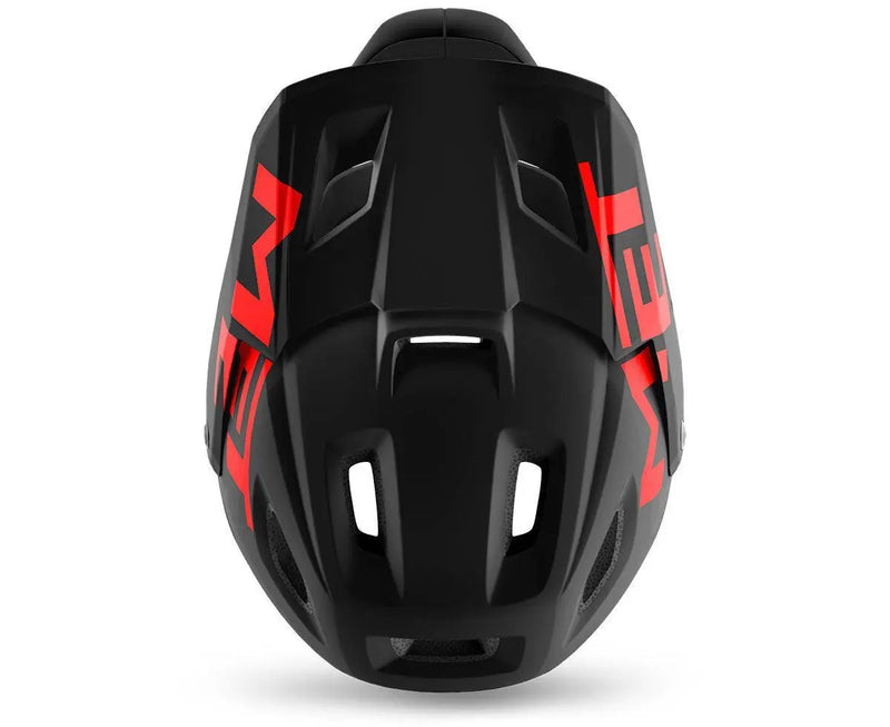 Load image into Gallery viewer, Met Parachute Mcr Mips Mtb Cycling Helmet (Black Red/Matt)