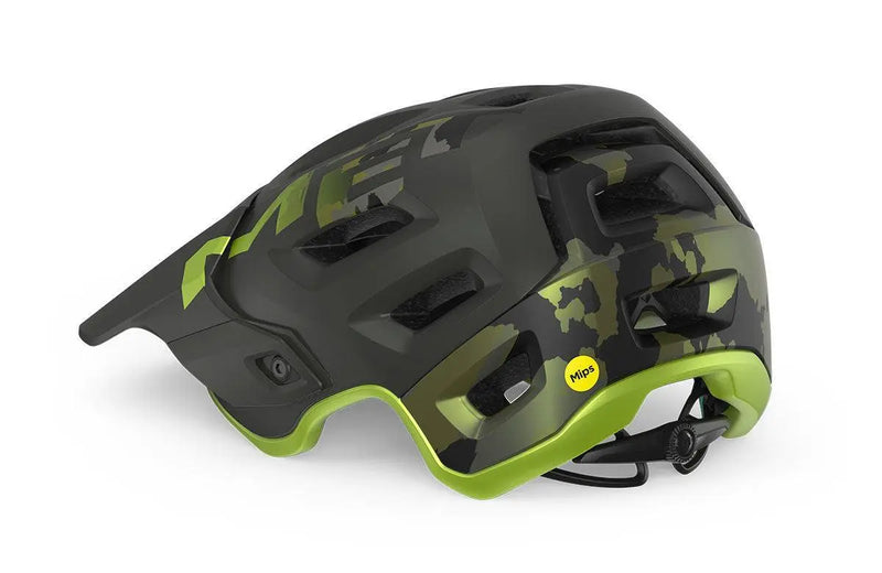 Load image into Gallery viewer, Met Roam Mips Mtb Cycling Helmet (Camo/Lime Green/Matt)