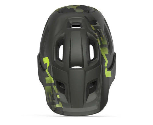 Met Roam Mips Mtb Cycling Helmet (Camo/Lime Green/Matt)