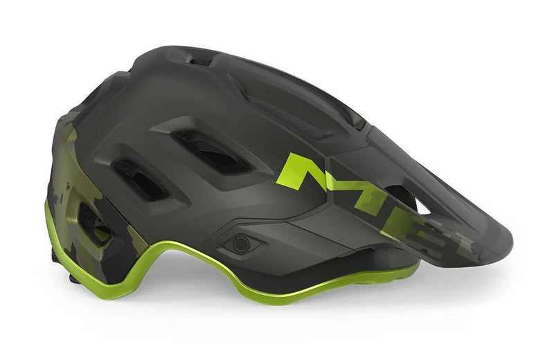 Load image into Gallery viewer, Met Roam Mips Mtb Cycling Helmet (Camo/Lime Green/Matt)