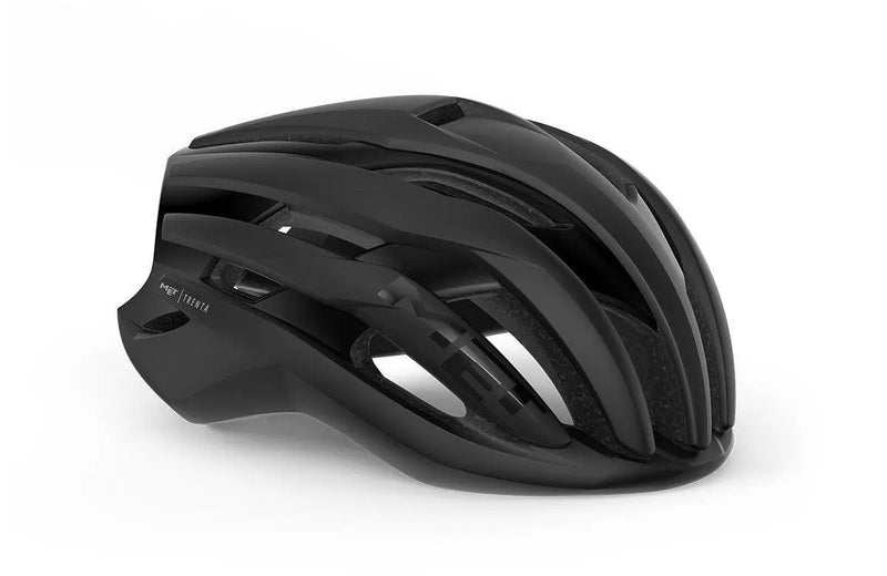 Load image into Gallery viewer, Met Trenta Ce Road Cycling Helmet (Black Matt/Glossy)