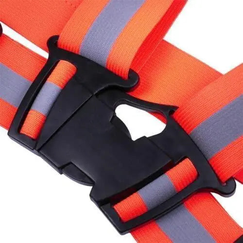 Load image into Gallery viewer, Mob Elastic Safety Reflective Belt For Cycling, Running & Walking (ORANGE)