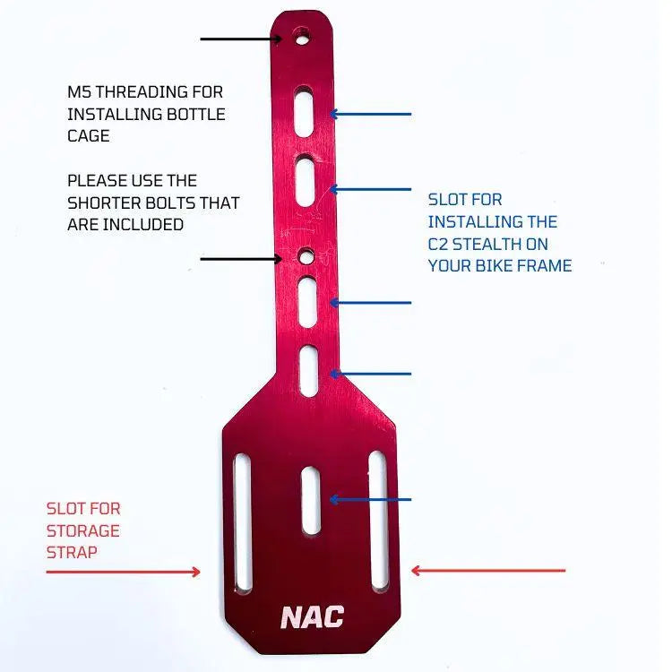 Load image into Gallery viewer, NAC C2 Stealth Srap Mount