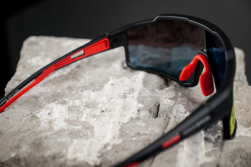 Load image into Gallery viewer, Sunglasses | Polarized Glasses - UV400 Protection (Orange/Black) ROCKBROS MADOVERBIKING