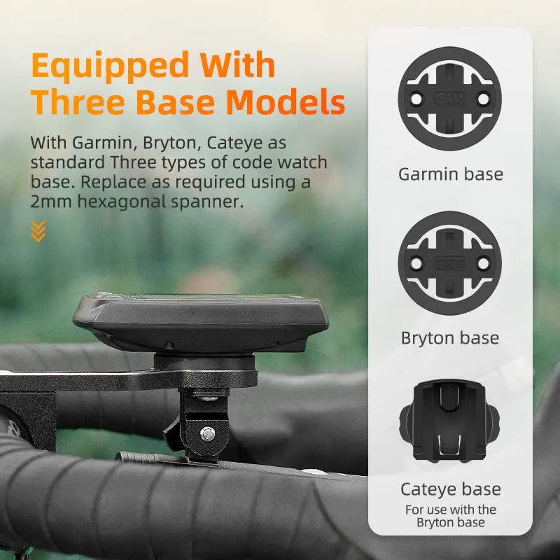 Load image into Gallery viewer, Rockbros 29210005001 Bike Handlebar Aluminum Alloy Bike Bicycle Handlebar Extender Extension for Bike Mounts GPS Units