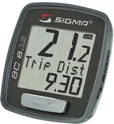Load image into Gallery viewer, Sigma Sport Bc 8.12 Wired Bicycle Speedometer