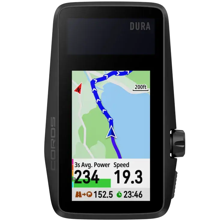 Load image into Gallery viewer, Solar GPS Bike Cyclocomputer | COROS DURA (Black) COROS MADOVERBIKING