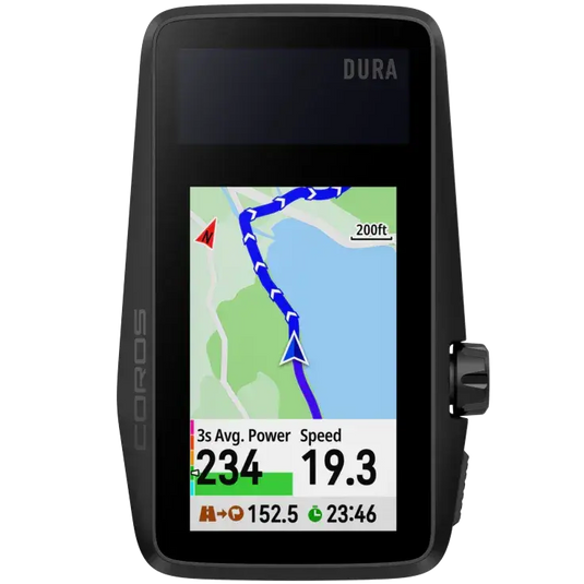 Solar GPS Bike Cyclocomputer | COROS DURA (Black) COROS MADOVERBIKING