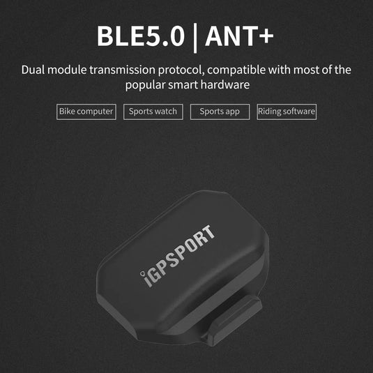 Speed Sensor - SPD70 | ANT+ & Bluetooth - for Bike Computers, Android & Iphones