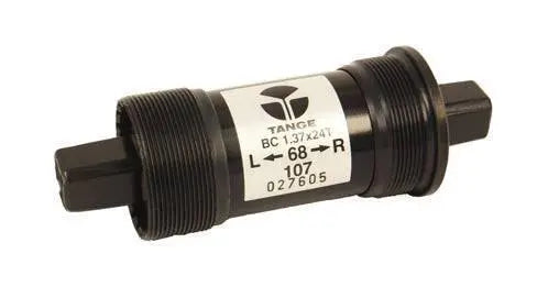 Load image into Gallery viewer, Tangeseiki Square Tapered Bottom Bracket Ln-3912 Steel Axle, Steel Body Black Edp And Cups, Steel Bearings