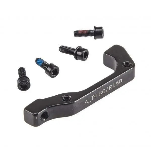 Load image into Gallery viewer, Tektro Brake Caliper Adaptor Disc Rotor 160 Mm Rear / 180 Mm Front (+20 Mm) Black