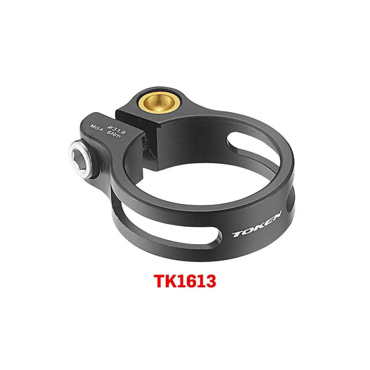Token Seat Clamp Super Lite With Bolt - Blacktoken Seat Clamp Super Lite With Bolt - Black